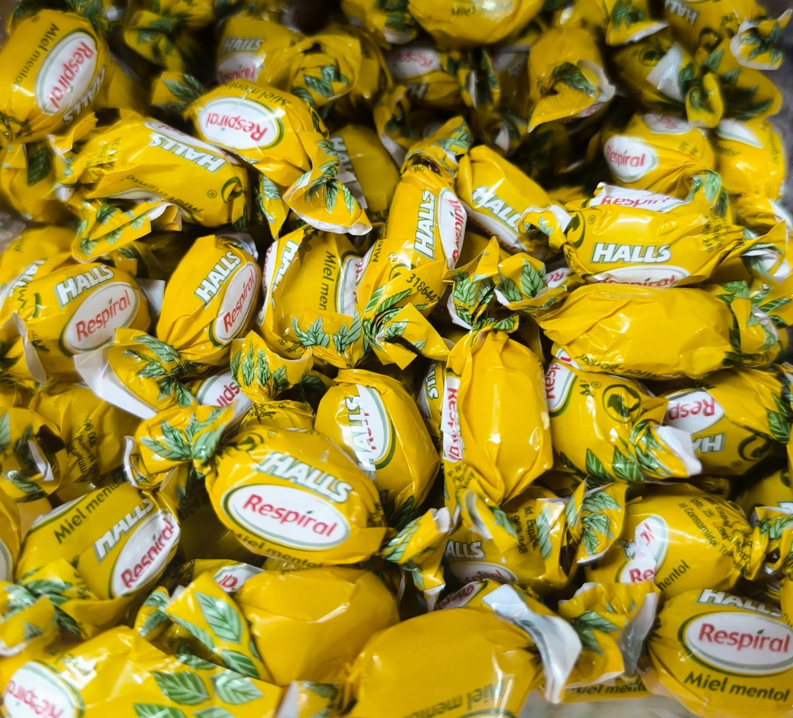 Halls miel y mentol