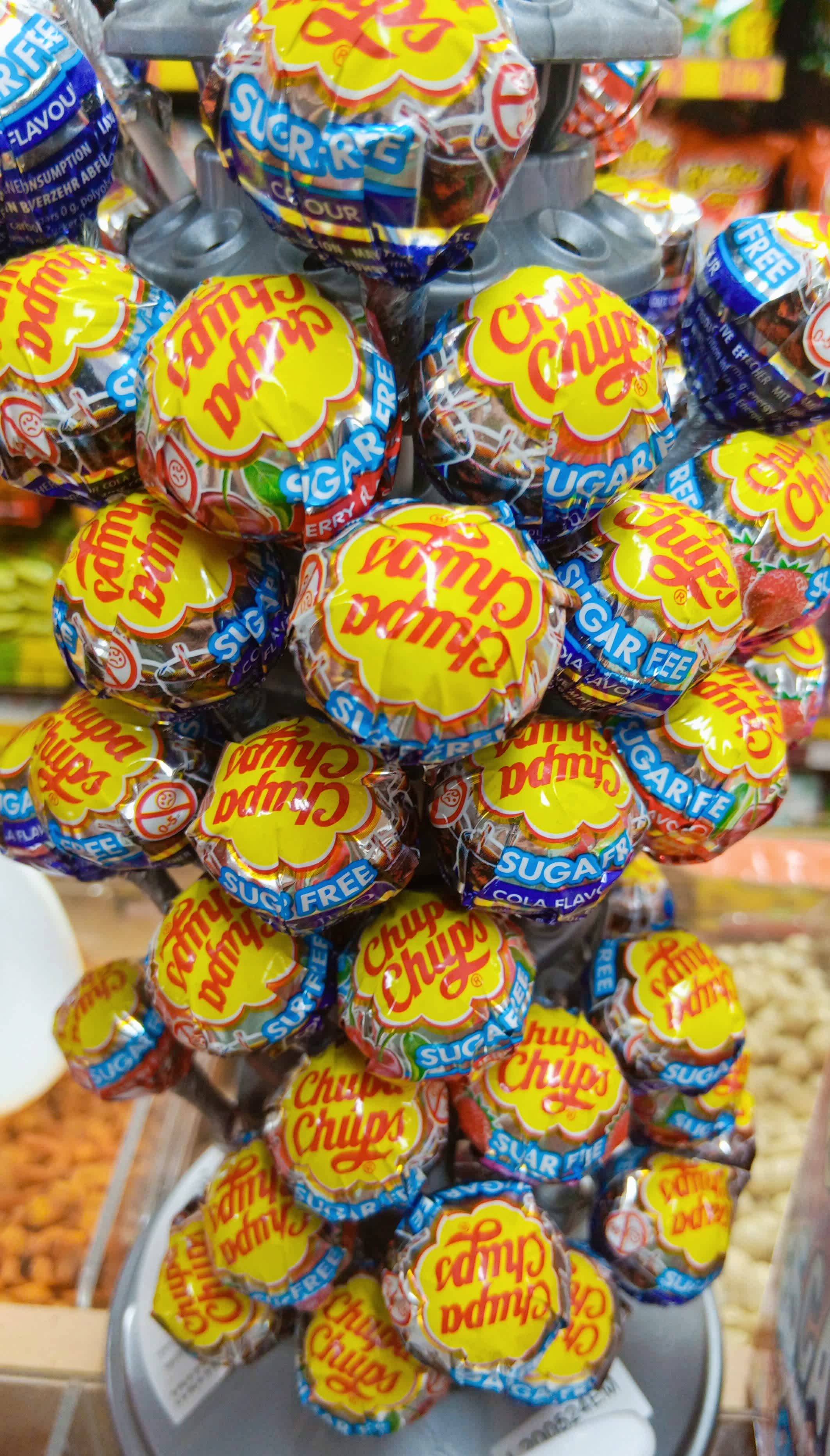 Chupa-chups sin azúcar
