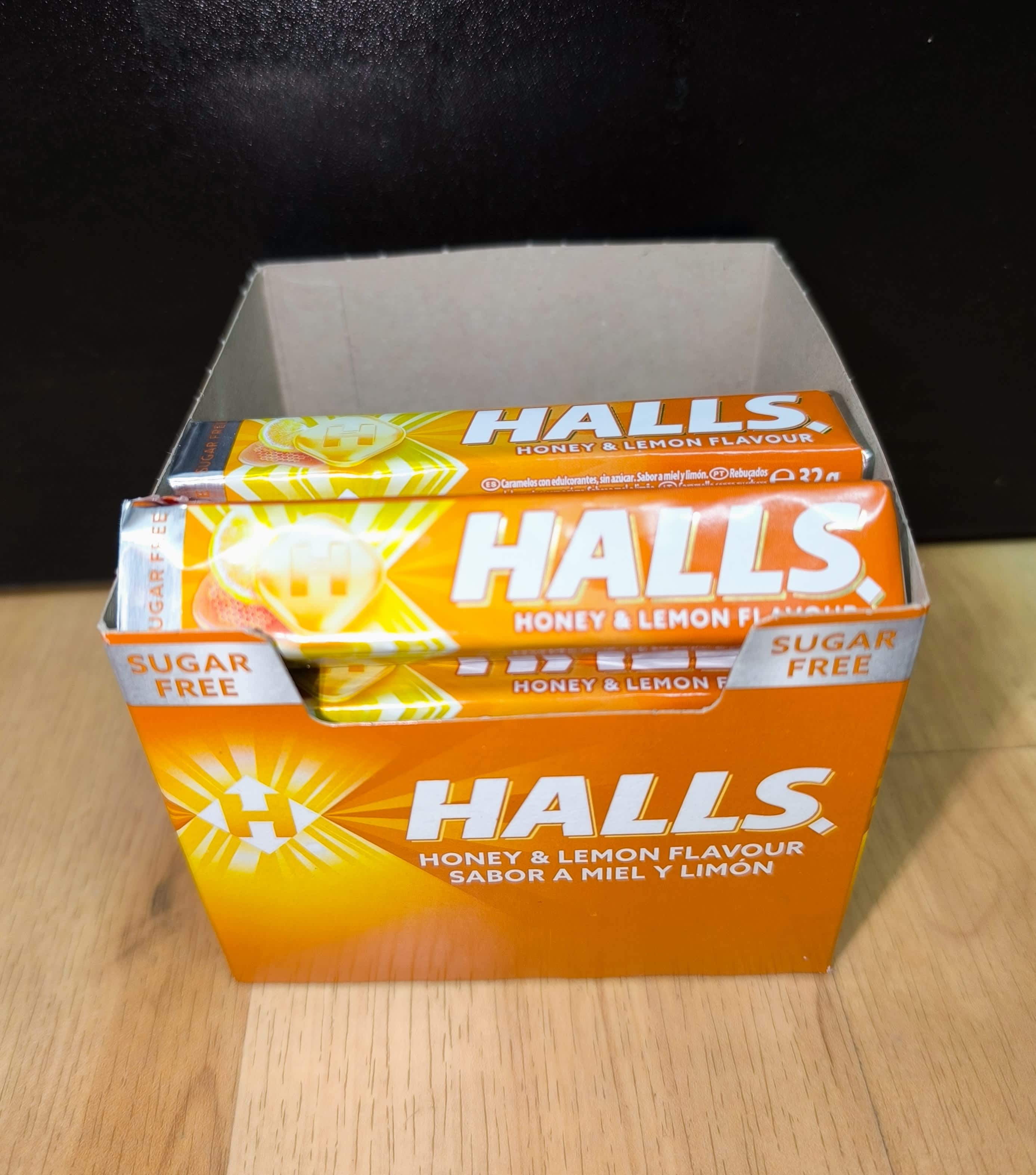 Halls miel y limón
