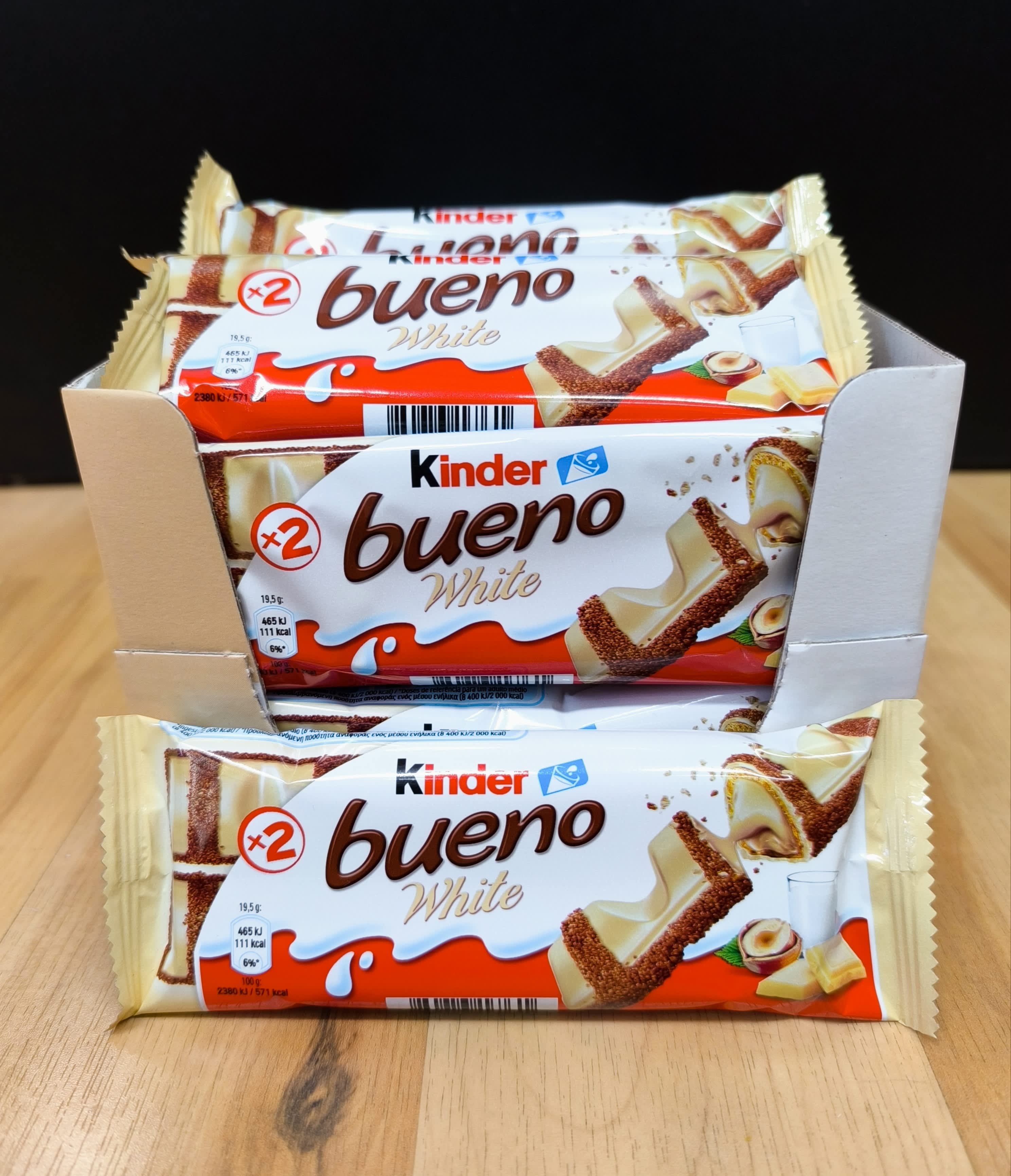 Kinder bueno blanco