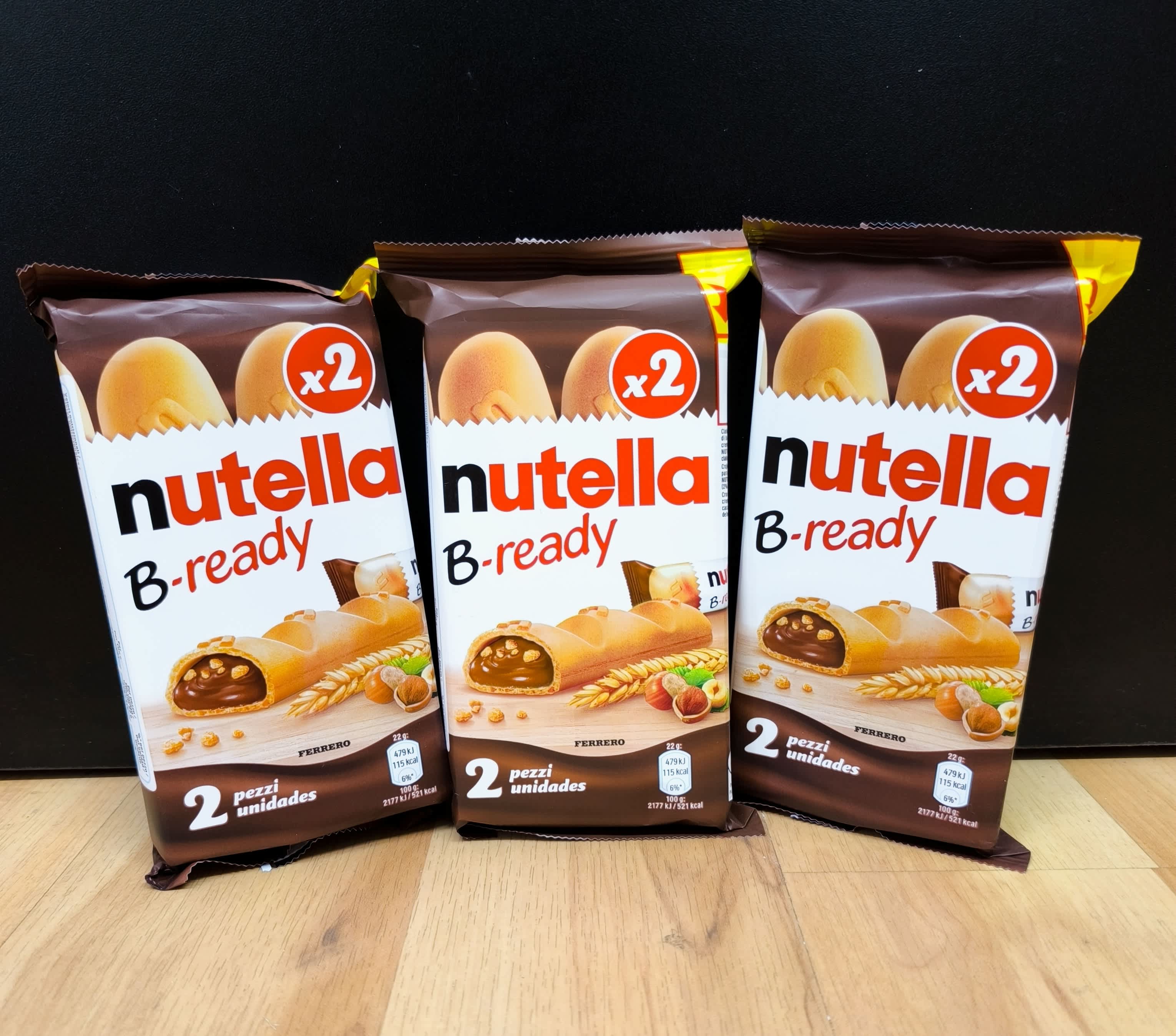 Barritas Nutella