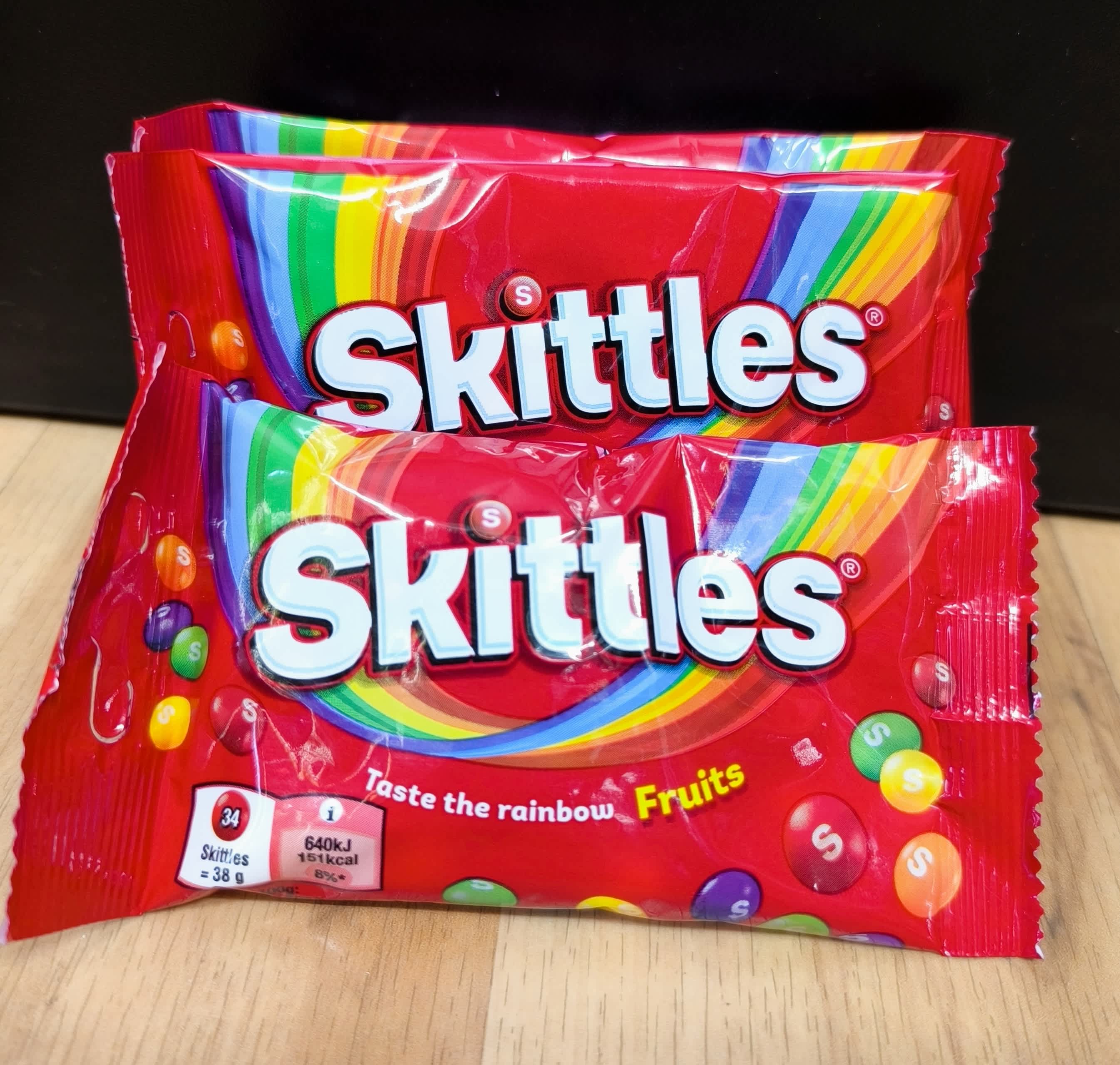 Skittles rojos