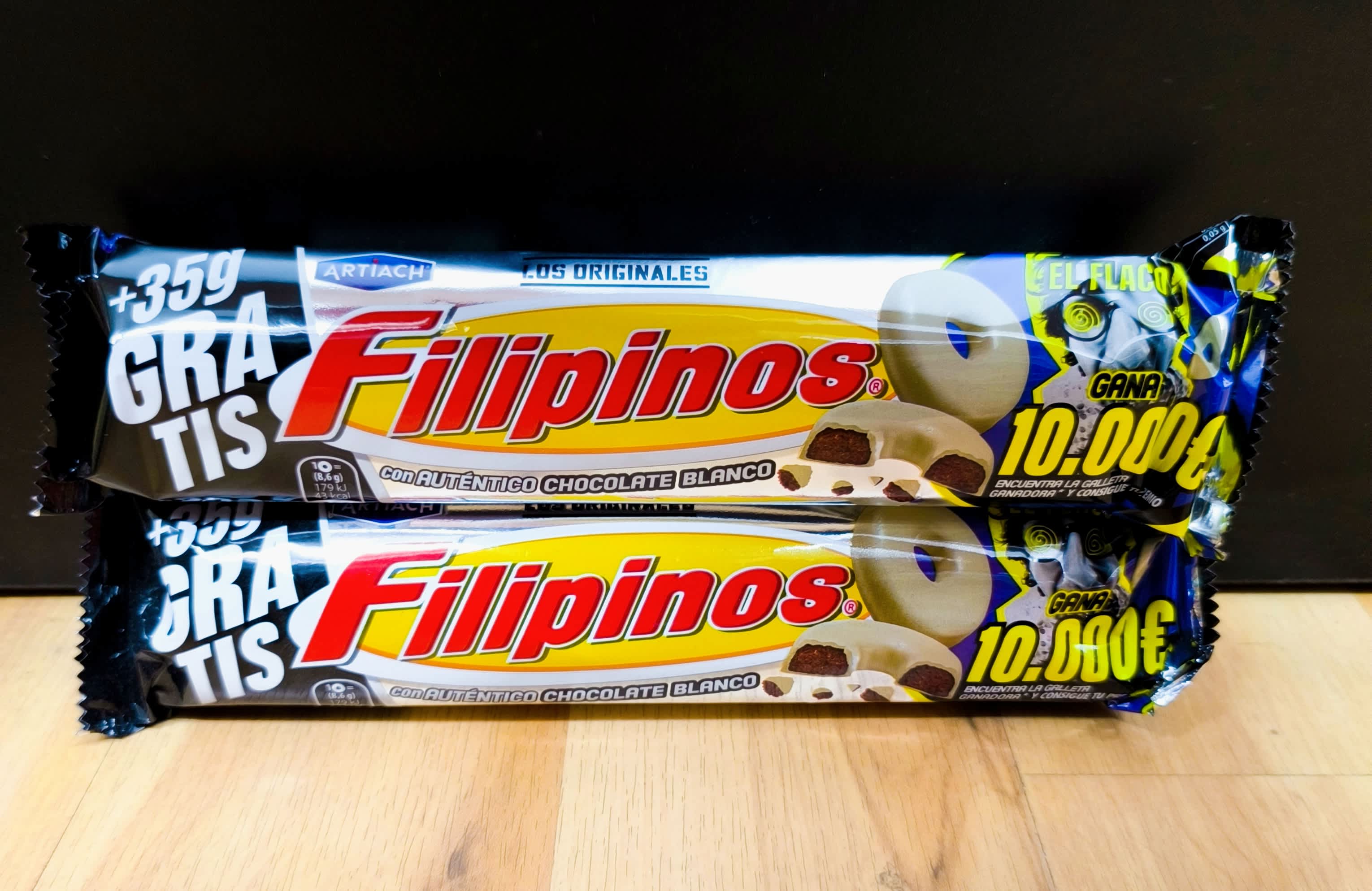 Filipinos chocolate blanco