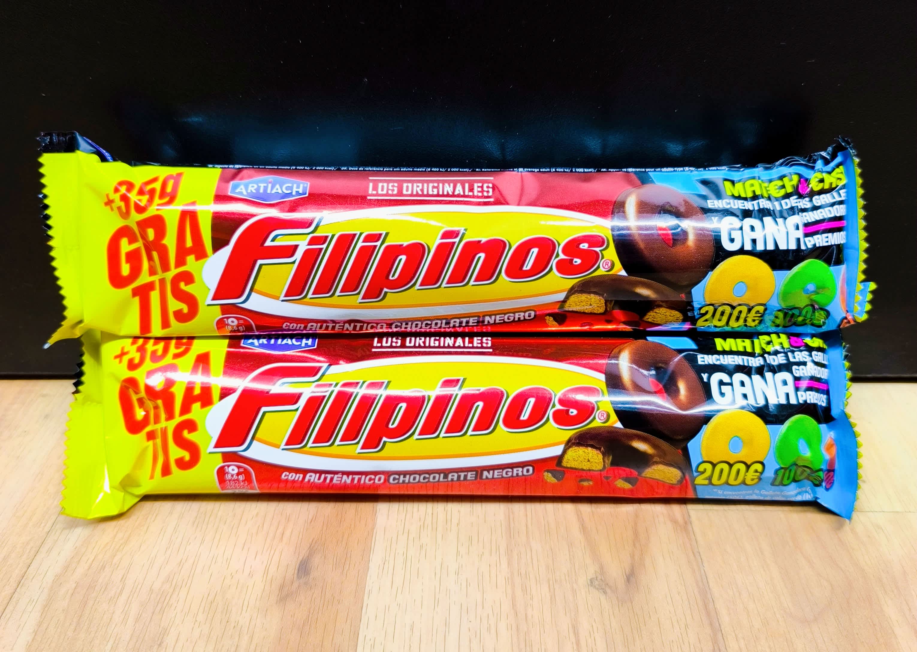 Filipinos chocolate negro