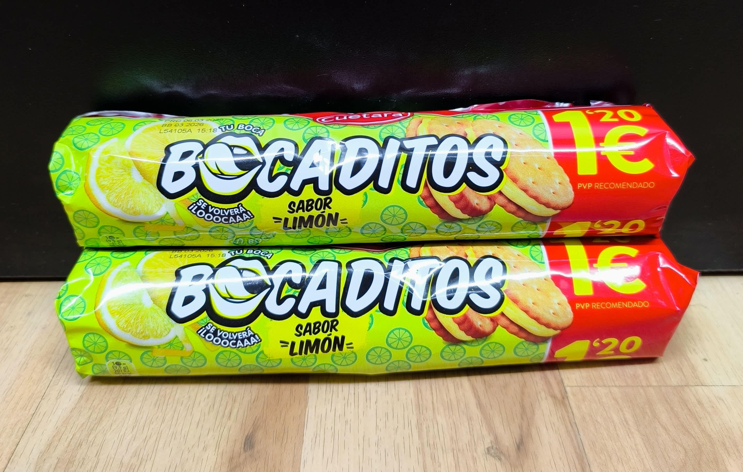 Bocaditos limón