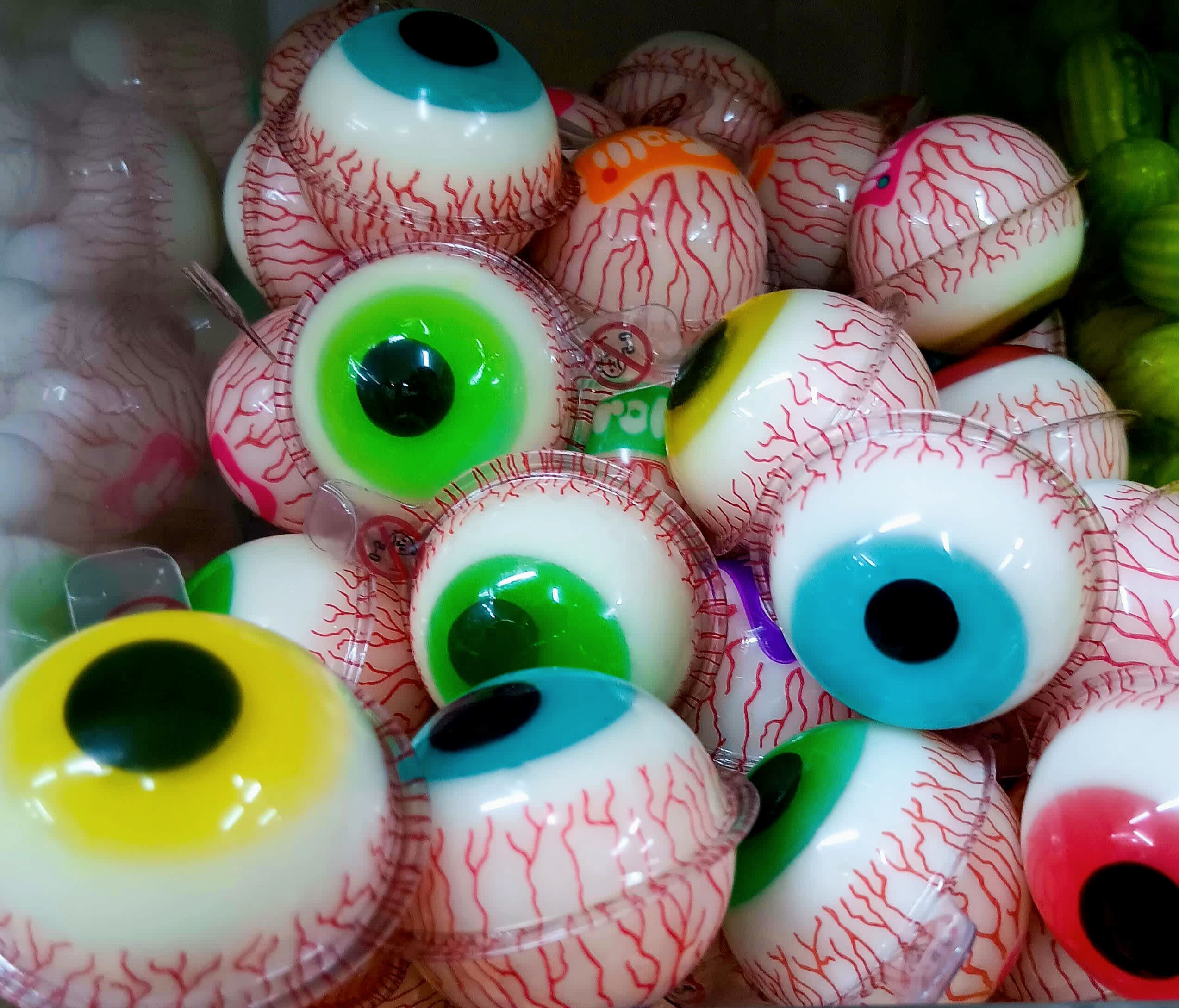 Ojos rellenos