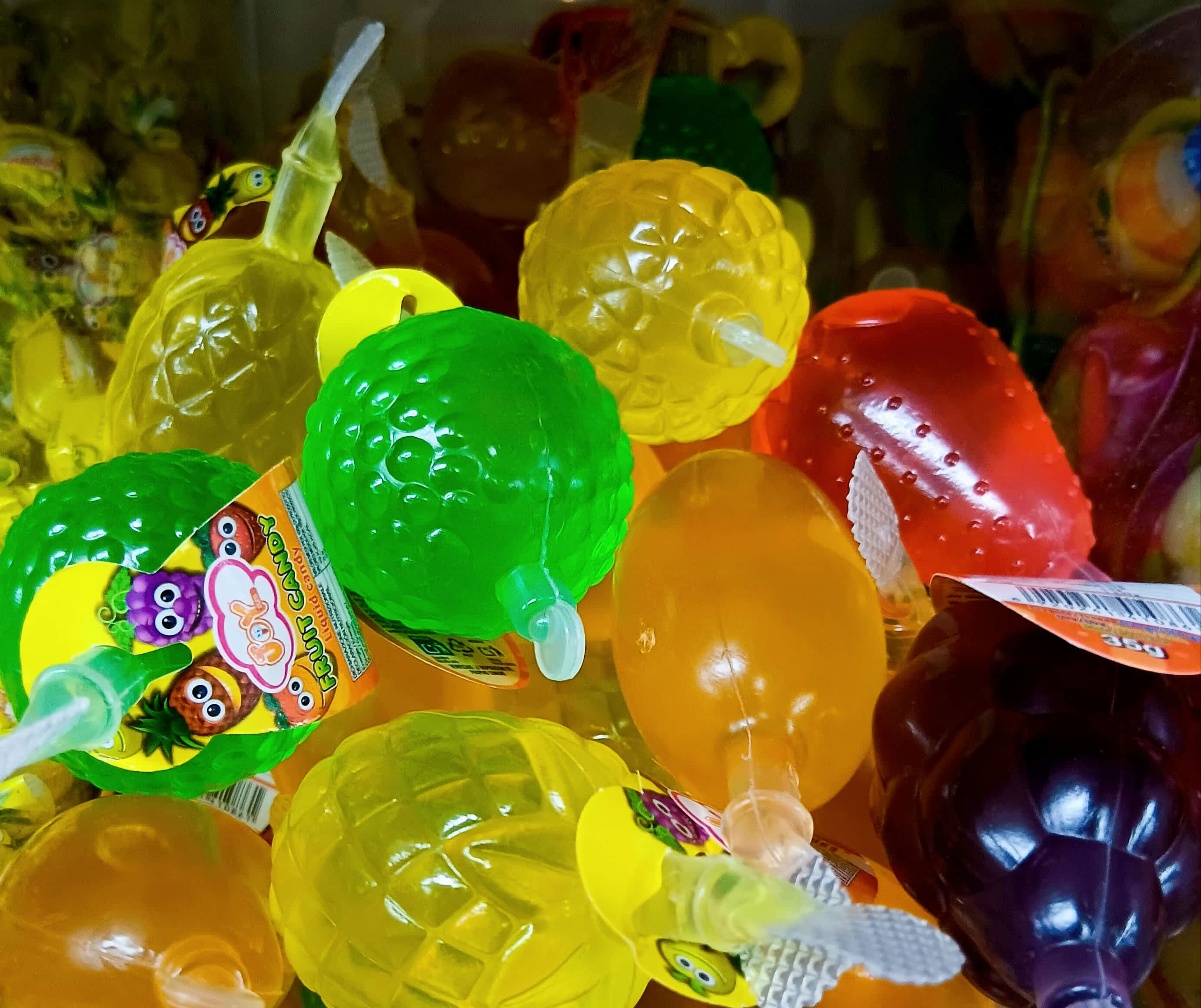 Frutas gelatina