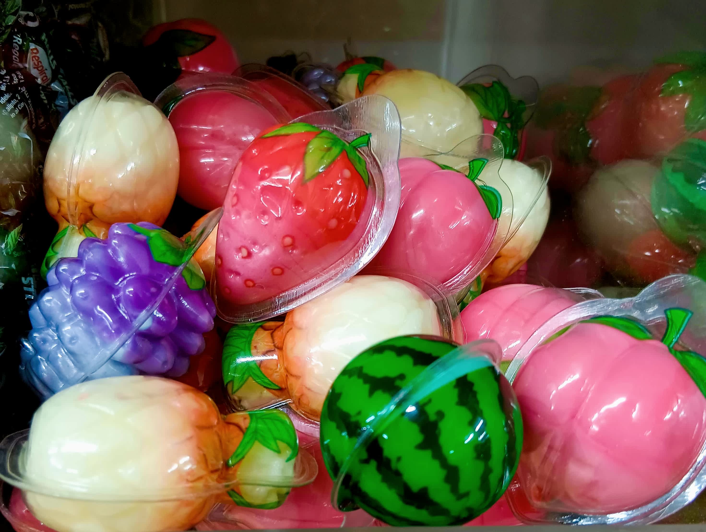 Frutas rellenas