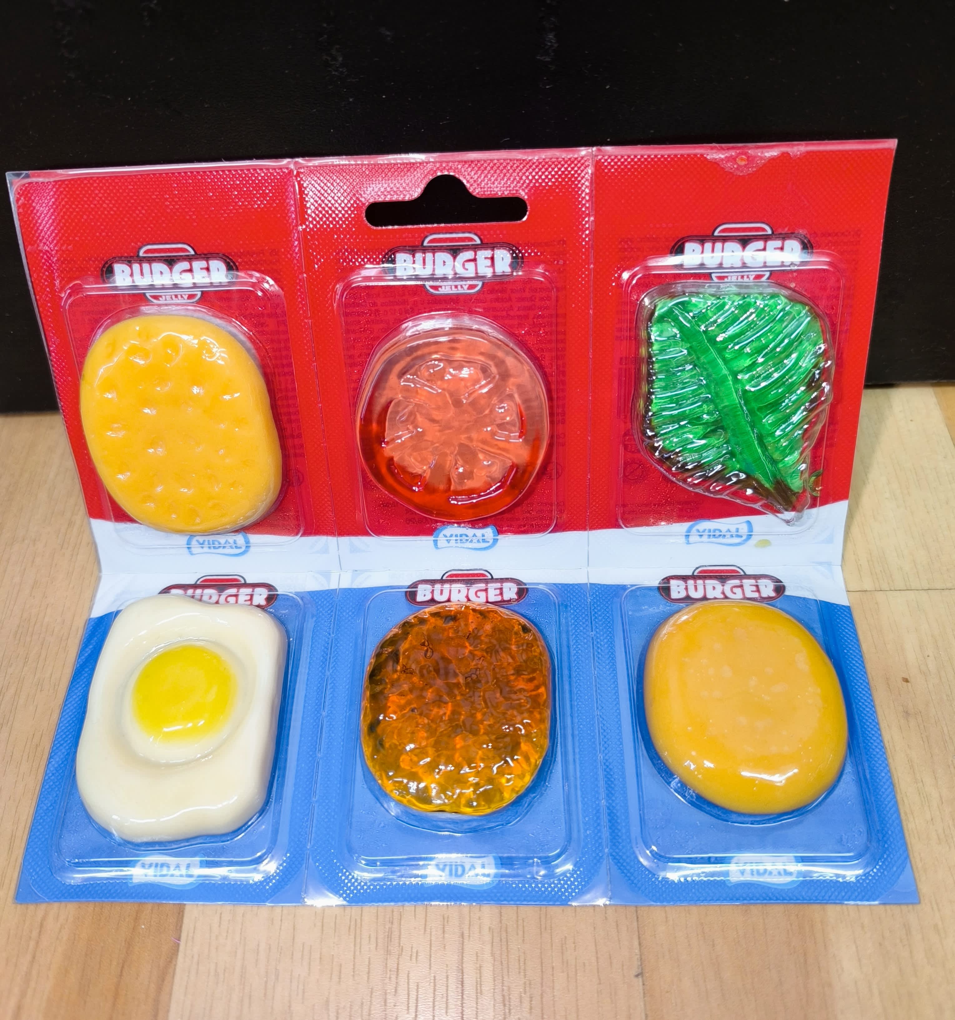Burguer piezas