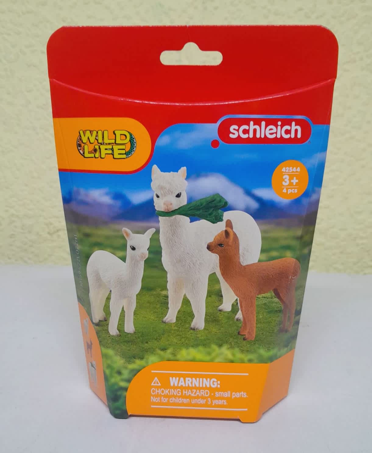 Familia de alpacas